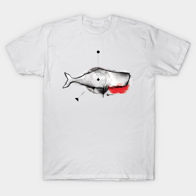 whale T-Shirt by oppositevision